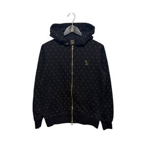 🦉 October’s Very Own AOP Zip Hoodie Made in Canada size Small